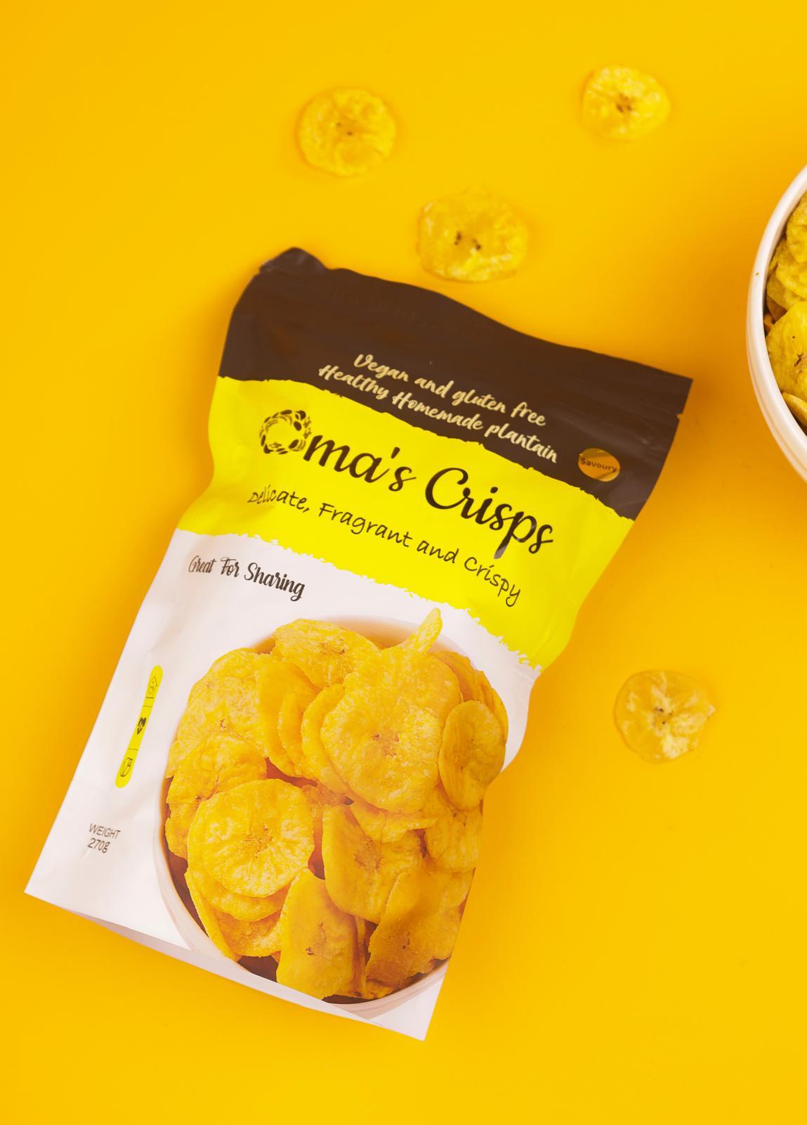 Savoury Plantain Crisps